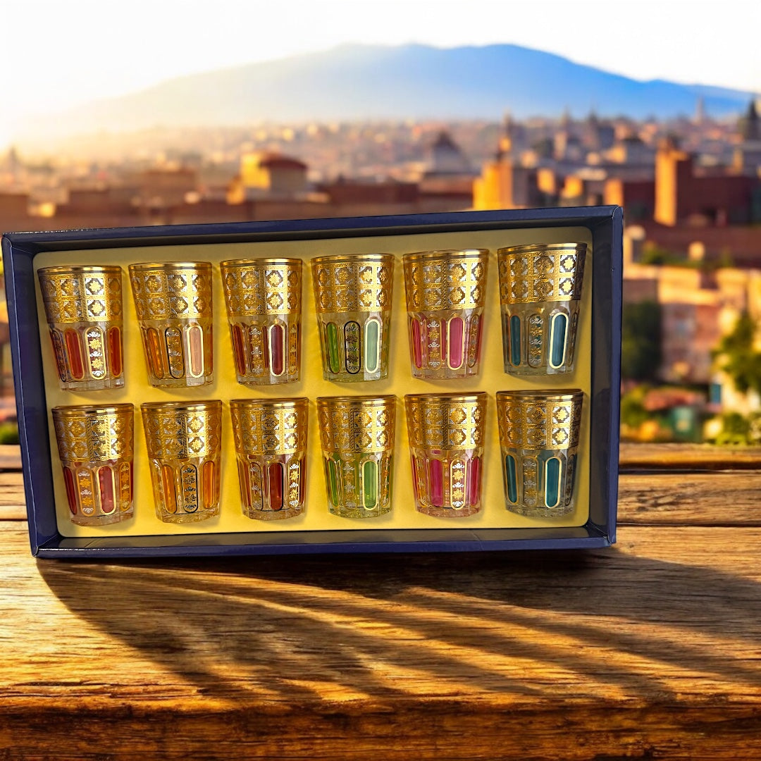 Orientalische Teegläser 6er&12er Set – BarakkaGroup