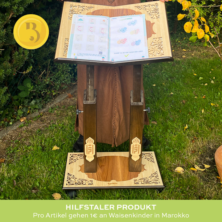 Großer Buch - Quran Ständer - JETZT HERUNTERGESETZT