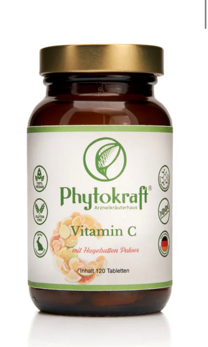 Vitamin C Bioaktiv mit Hagenbutte