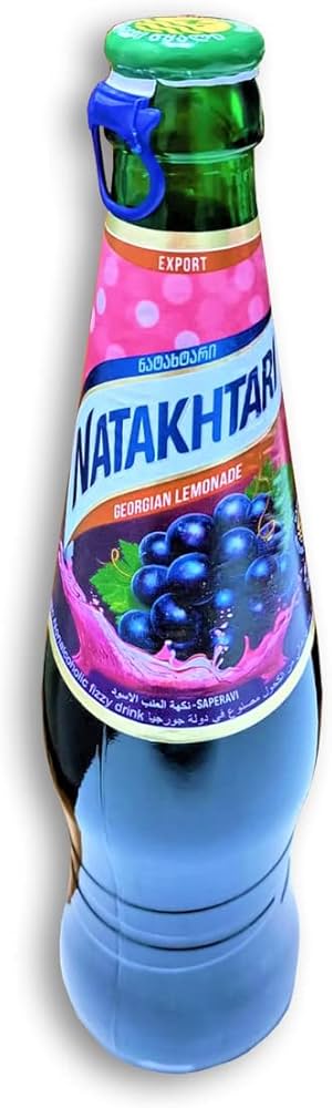 Georgische Berg Quellwasser Limonade - Traube - Saperavi Natakhtari 500ml