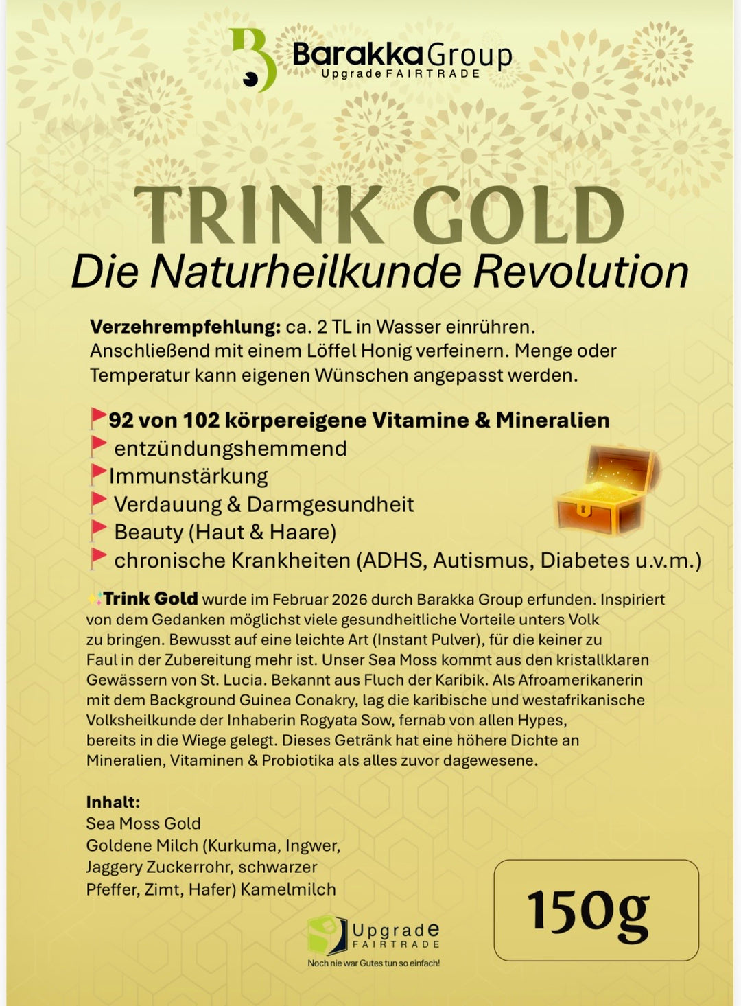 Trink Gold - Die Naturheilkunde Revolution