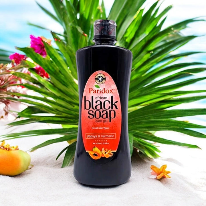 African 100% Natur Duschgel & Shampoo Black Soap