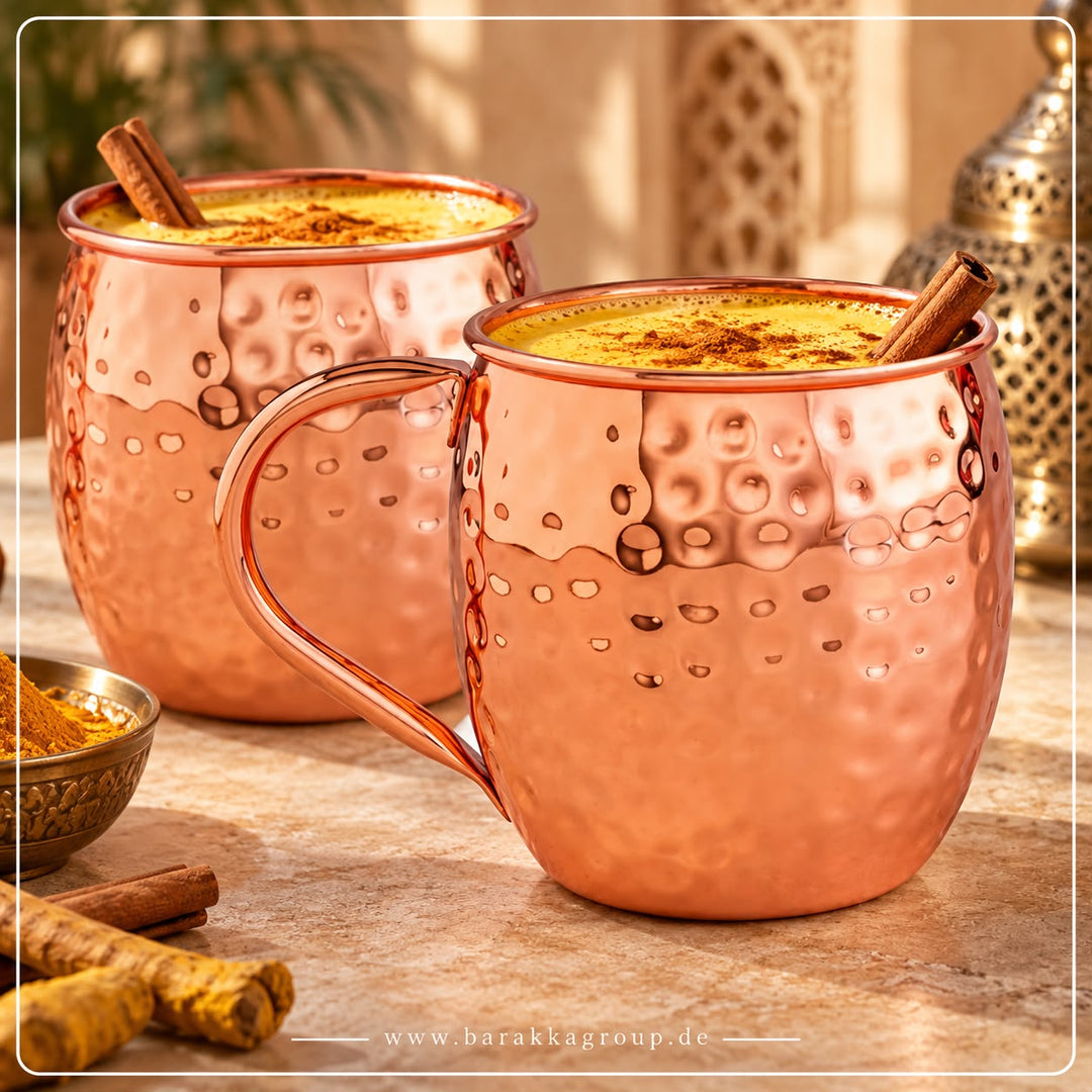 100% Kupfer Becher Ayurveda