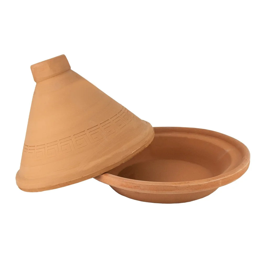 Tajine, pot en terre vernissée - plat à tapas