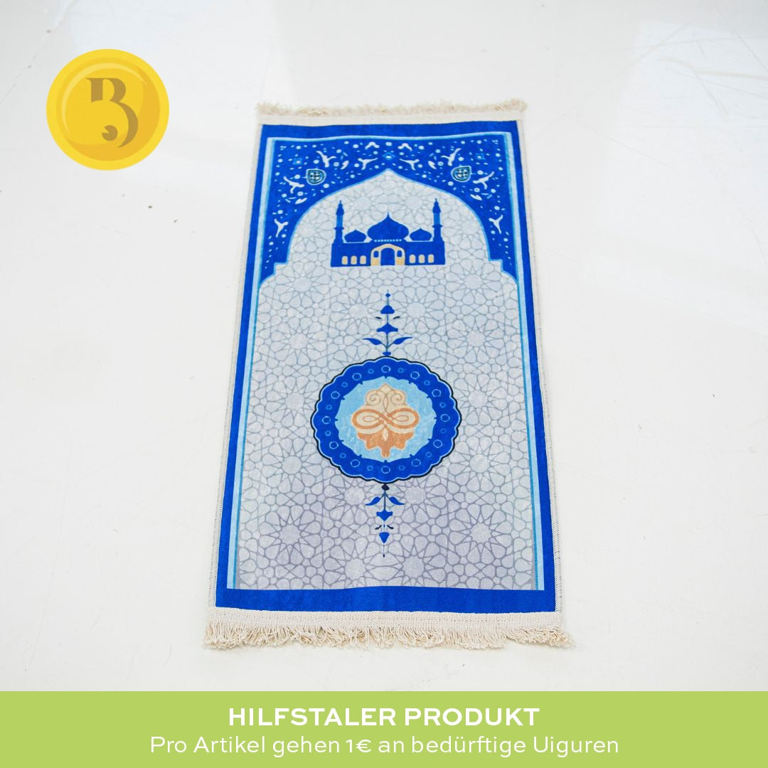 Gebetsteppiche ohne China Stoffe (keine Uiguren Strafarbeit) - Muslim Fair Trade
